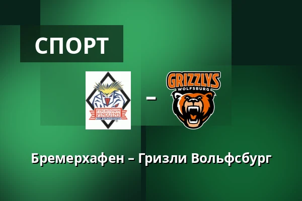 Бремерхафен – Гризли Вольфсбург — Бремерхафен