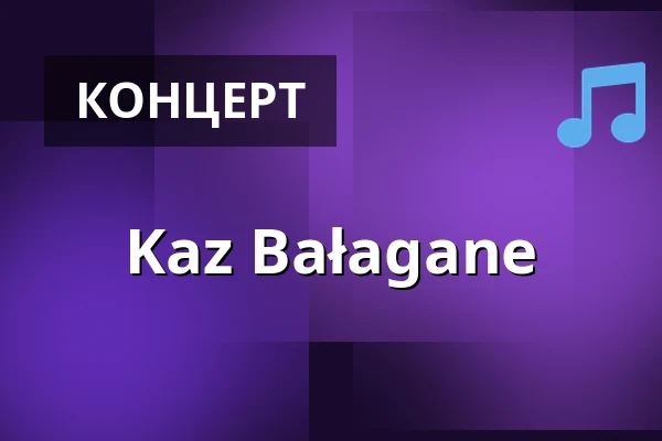 Kaz Bałagane — Klub B90, Гданськ