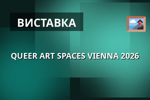 QUEER ART SPACES VIENNA 2026 — WUK, Відень