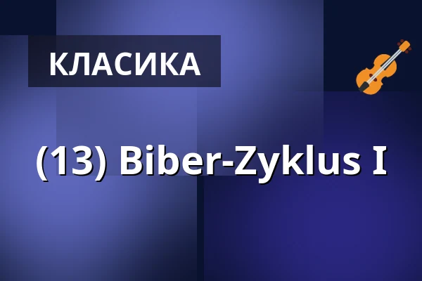 (13) Biber-Zyklus I — Veranstaltungszentrum Schloss Köthen, Köthen