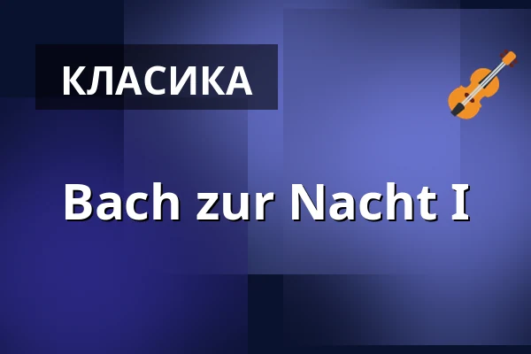 Bach zur Nacht I — Kaiserdom, Speyer