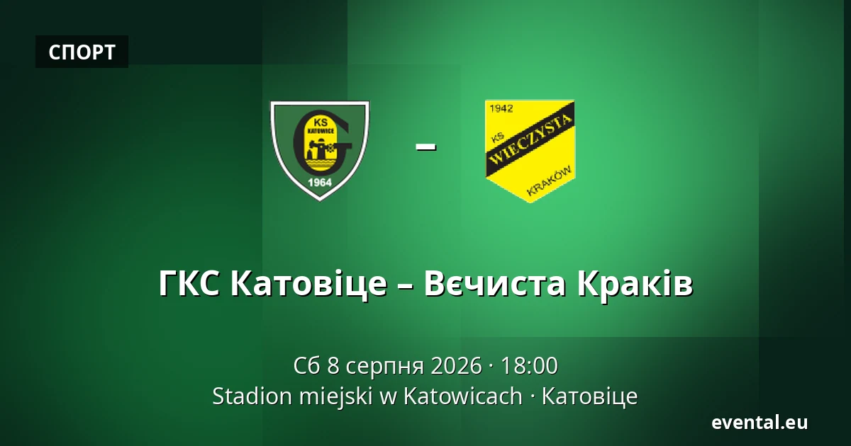 ГКС Катовіце – Вєчиста Краків — Stadion miejski w Katowicach, Катовіце