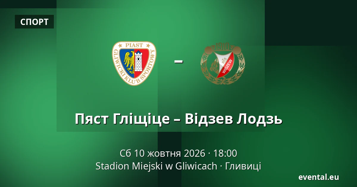Пяст Гліщіце – Відзев Лодзь — Stadion Miejski w Gliwicach, Гливиці