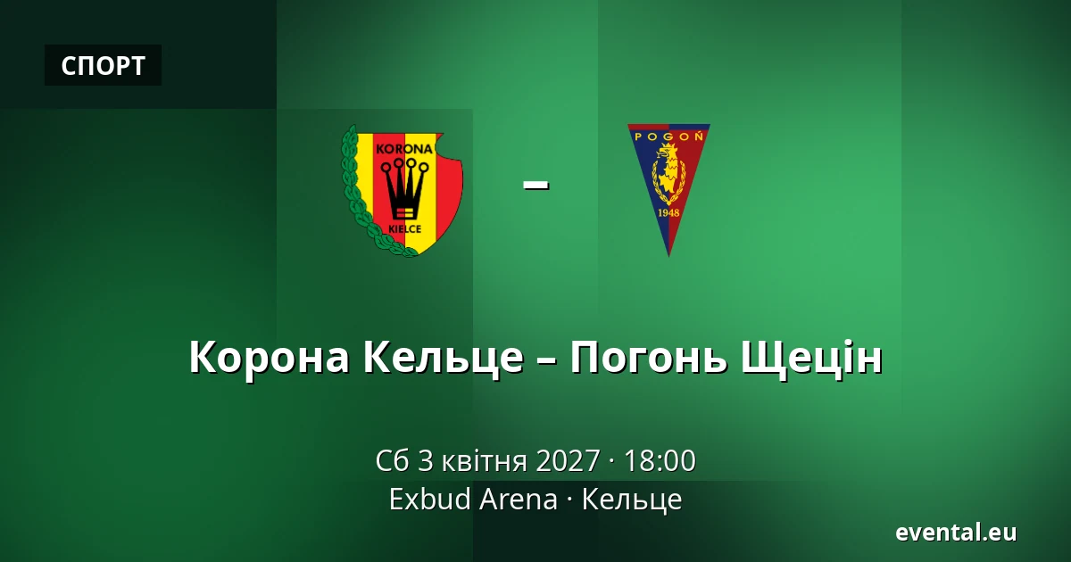 Корона Кельце – Погонь Щецін — Exbud Arena, Кельце