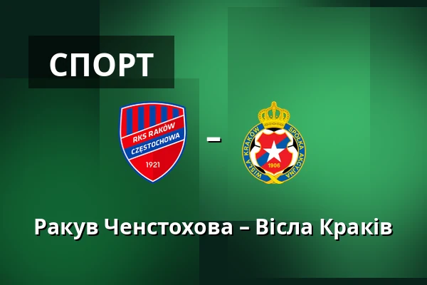 Ракув Ченстохова – Вісла Краків — zondacrypto Arena, Ченстохова