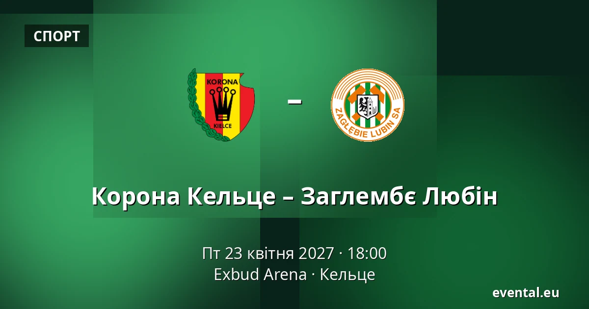 Корона Кельце – Заглембє Любін — Exbud Arena, Кельце