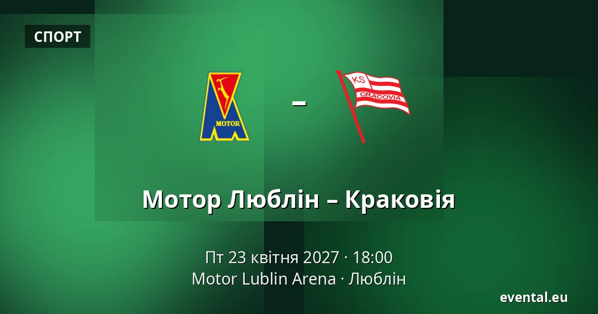 Мотор Люблін – Краковія — Motor Lublin Arena, Люблін