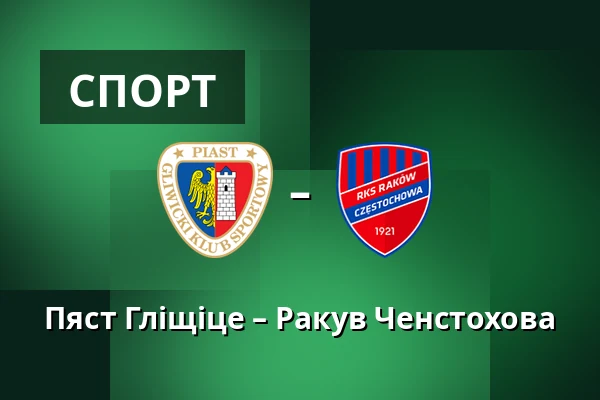 Пяст Гліщіце – Ракув Ченстохова