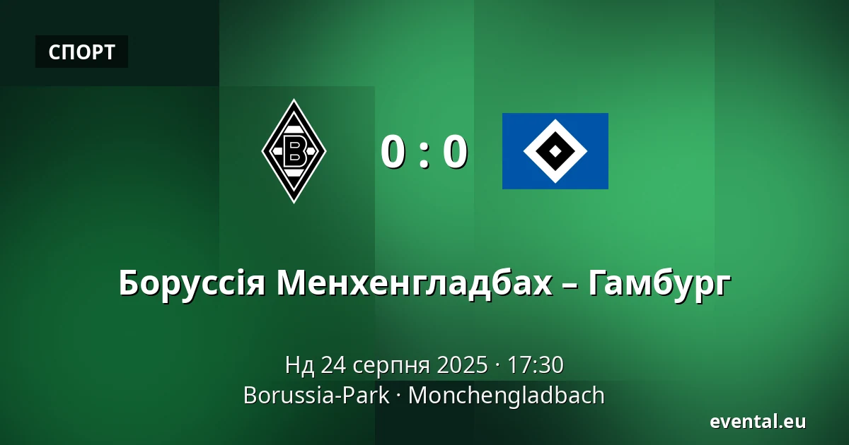 Боруссія Менхенгладбах – Гамбург — Borussia-Park, Monchengladbach
