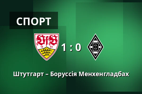 Штутгарт – Боруссія Менхенгладбах — MHPArena, Штутгарт