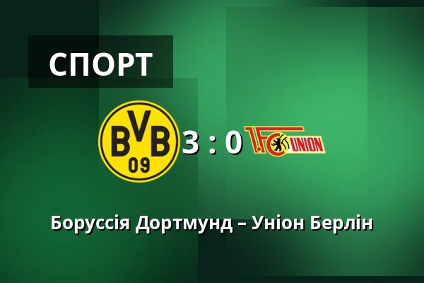 Боруссія Дортмунд – Уніон Берлін — Signal Iduna Park, Дортмунд