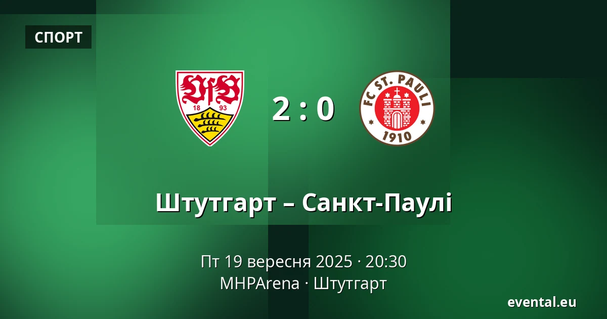 Штутгарт – Санкт-Паулі — MHPArena, Штутгарт