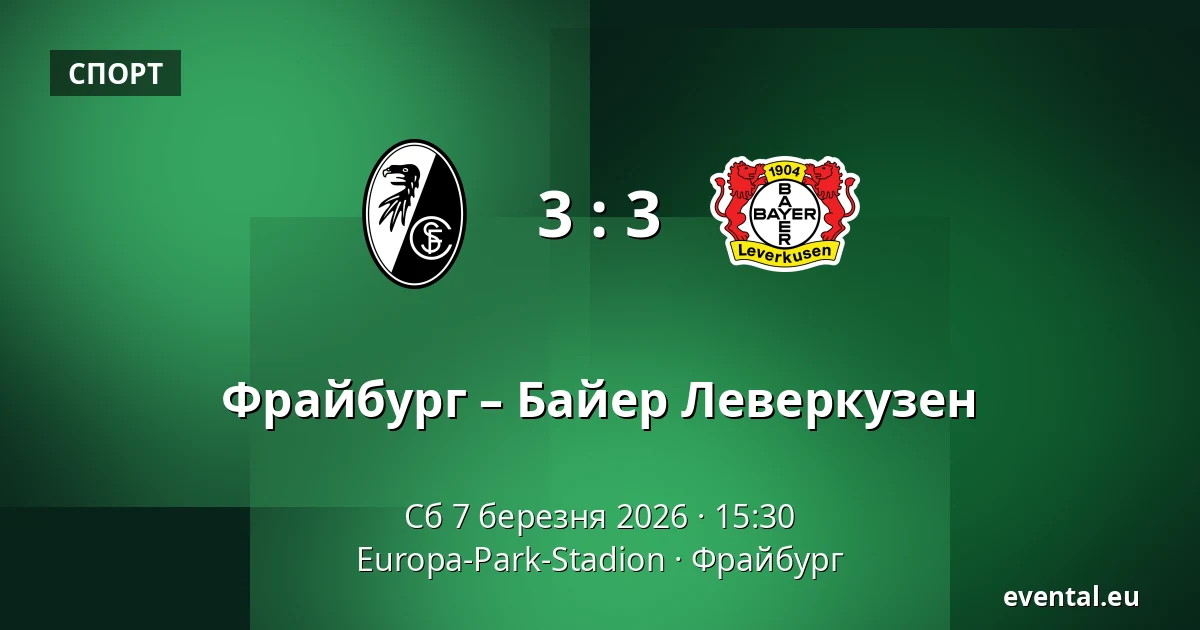 Фрайбург – Байер Леверкузен — Europa-Park-Stadion, Фрайбург