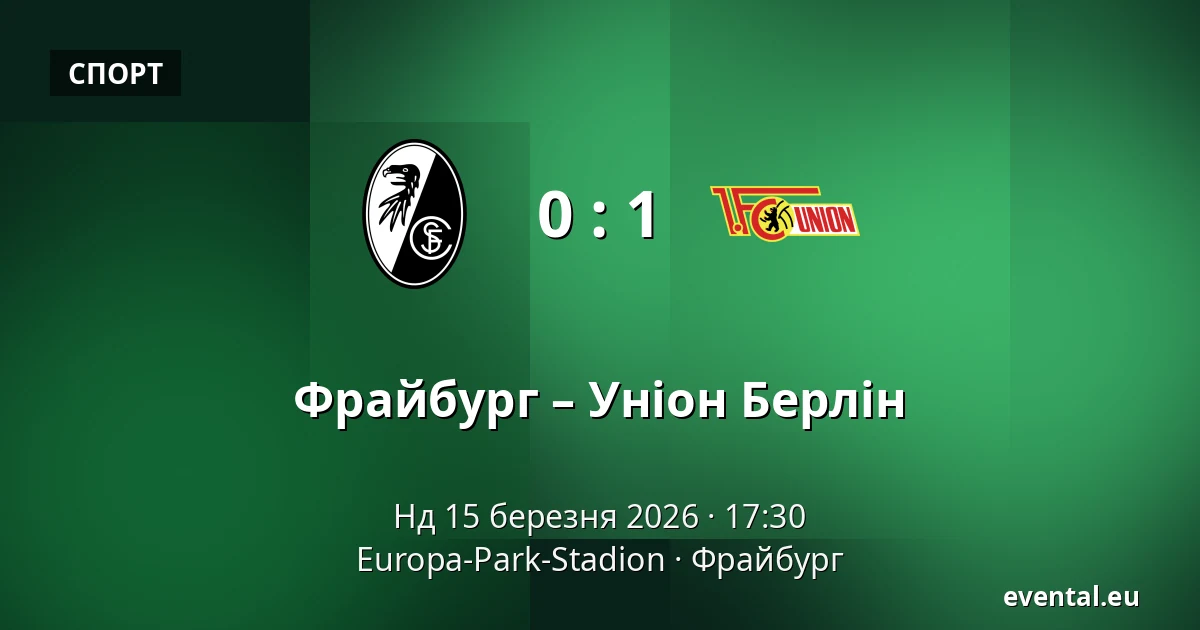 Фрайбург – Уніон Берлін — Europa-Park-Stadion, Фрайбург