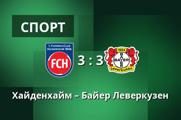 Хайденхайм – Байер Леверкузен — Voith-Arena, Heidenheim an der Brenz