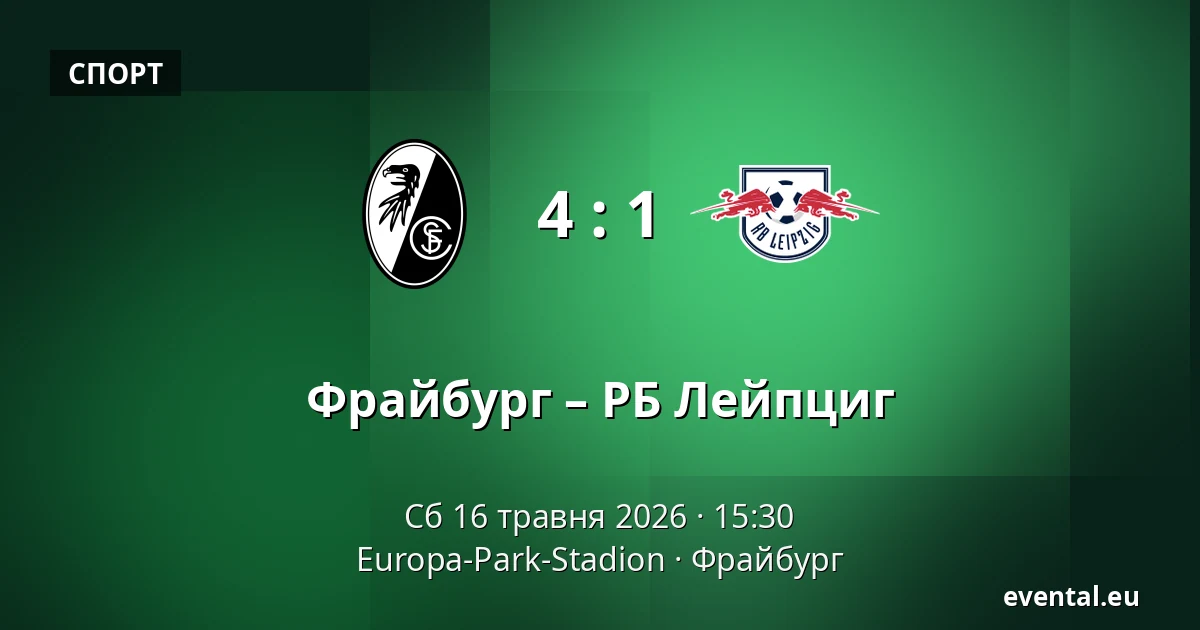 Фрайбург – РБ Лейпциг — Europa-Park-Stadion, Фрайбург