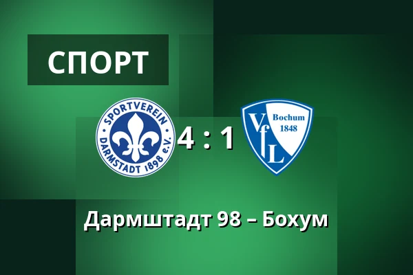 Дармштадт 98 – Бохум — Merck-Stadion am Bollenfalltor, Дармштадт