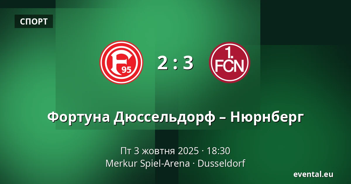 Фортуна Дюссельдорф – Нюрнберг — Merkur Spiel-Arena, Dusseldorf