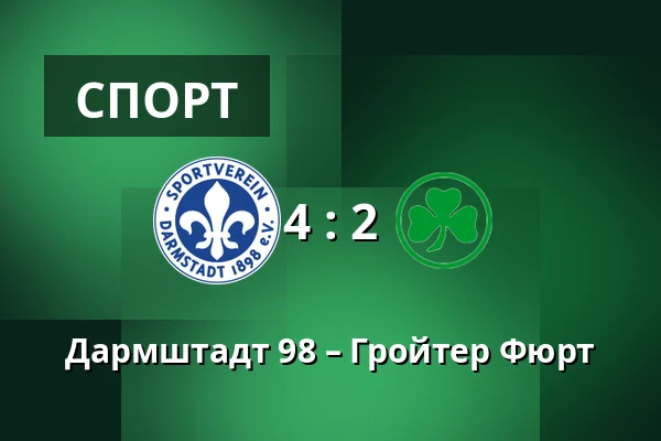 Дармштадт 98 – Гройтер Фюрт — Merck-Stadion am Bollenfalltor, Дармштадт