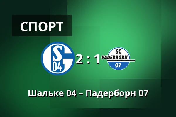 Шальке 04 – Падерборн 07 — Veltins Arena, Гельзенкірхен