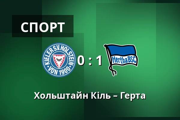 Хольштайн Кіль – Герта — Holstein-Stadion, Кіль