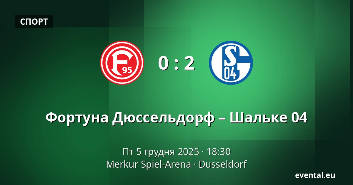 Фортуна Дюссельдорф – Шальке 04 — Merkur Spiel-Arena, Dusseldorf