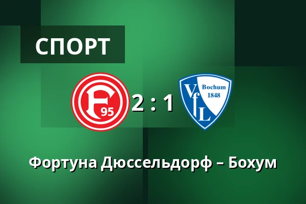 Фортуна Дюссельдорф – Бохум — Merkur Spiel-Arena, Dusseldorf