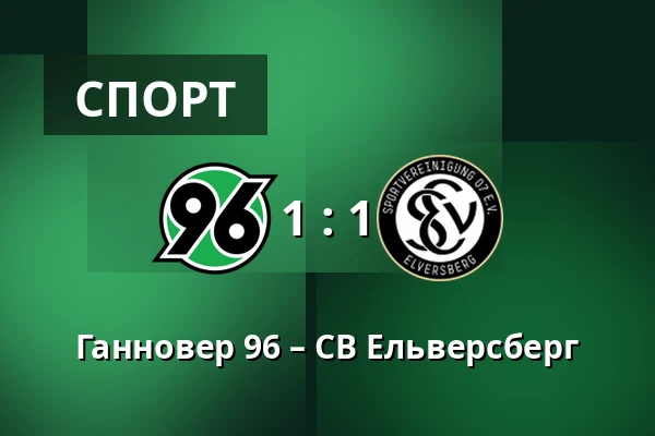 Ганновер 96 – СВ Ельверсберг — Heinz von Heiden Arena, Ганновер