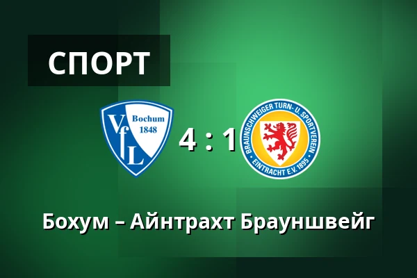 Бохум – Айнтрахт Брауншвейг — Vonovia Ruhrstadion, Бохум