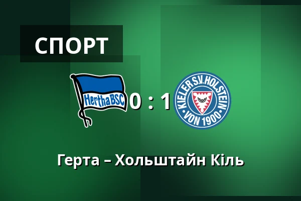 Герта – Хольштайн Кіль — Olympiastadion, Берлін