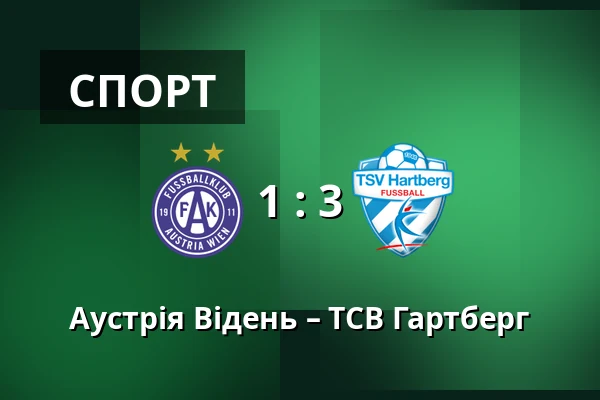 Аустрія Відень – ТСВ Гартберг — Generali Arena, Відень