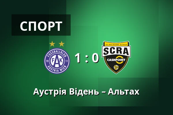 Аустрія Відень – Альтах — Generali Arena, Відень