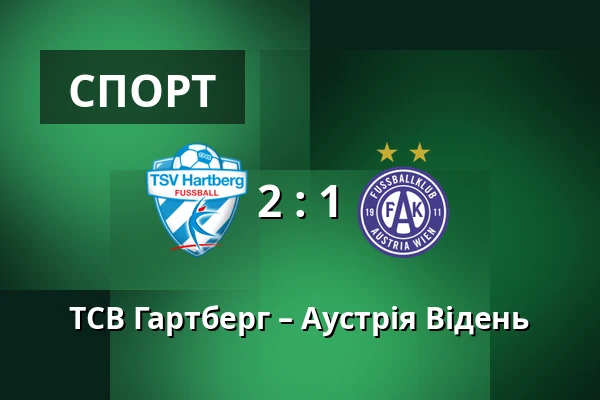 ТСВ Гартберг – Аустрія Відень — Stadion Hartberg, Hartberg