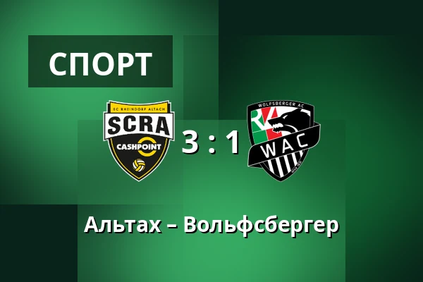 Альтах – Вольфсбергер — Cashpoint-Arena, Altach