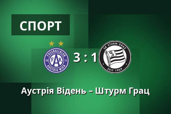Аустрія Відень – Штурм Грац — Generali Arena, Відень