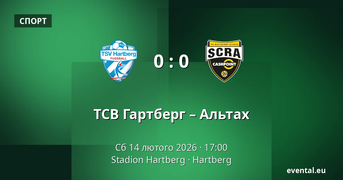 ТСВ Гартберг – Альтах — Stadion Hartberg, Hartberg