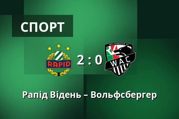 Рапід Відень – Вольфсбергер — Allianz Stadion, Відень