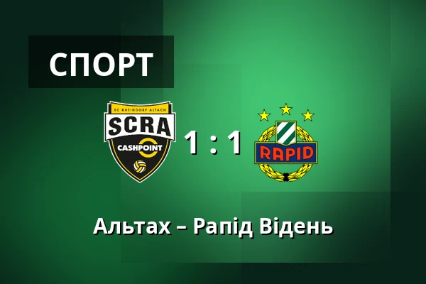 Альтах – Рапід Відень — Cashpoint-Arena, Altach