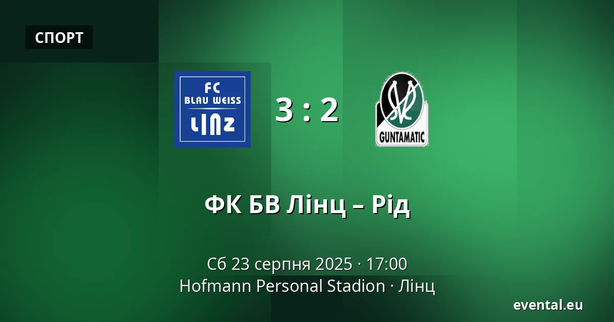 ФК БВ Лінц – Рід — Hofmann Personal Stadion, Лінц