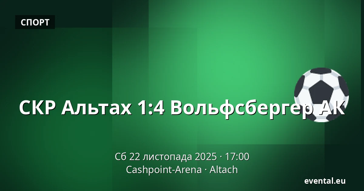 СКР Альтах - Вольфсбергер АК — Cashpoint-Arena, Altach
