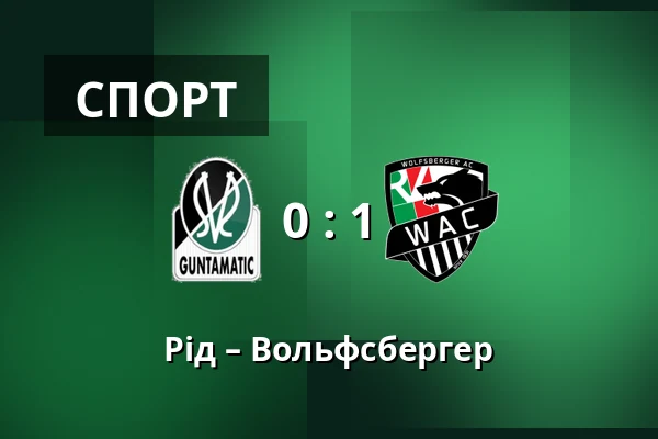 Рід – Вольфсбергер — Innviertel Arena, Ried