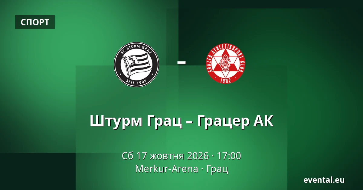 Штурм Грац – Грацер АК — Merkur-Arena, Грац