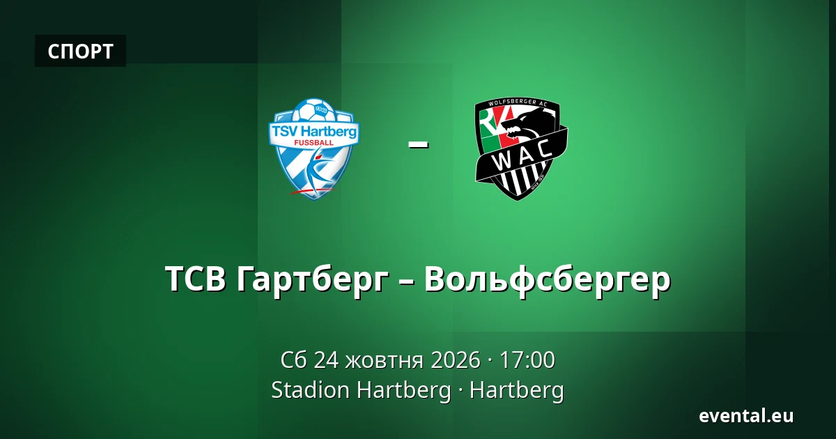 ТСВ Гартберг – Вольфсбергер — Stadion Hartberg, Hartberg