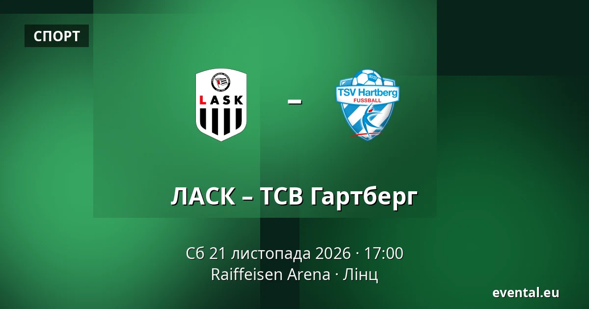 ЛАСК – ТСВ Гартберг — Raiffeisen Arena, Лінц