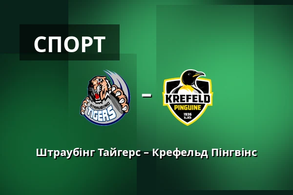 Straubing Tigers – Krefeld Pinguine — Straubing