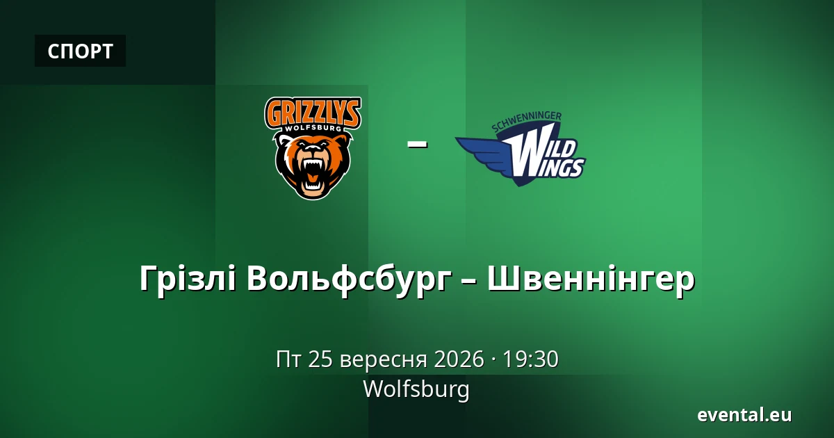 Grizzly Wolfsburg – Schwenninger — Wolfsburg