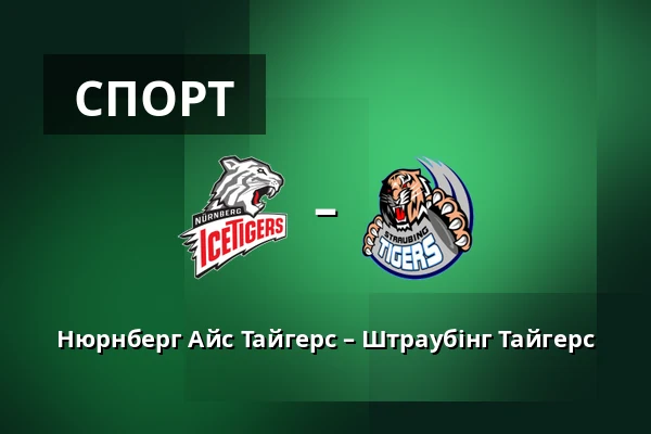 Нюрнберг Айс Тайгерс – Штраубінг Тайгерс — Нюрнберг