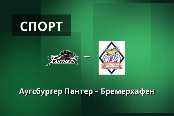 Аугсбургер Пантер – Бремерхафен — Аугсбург