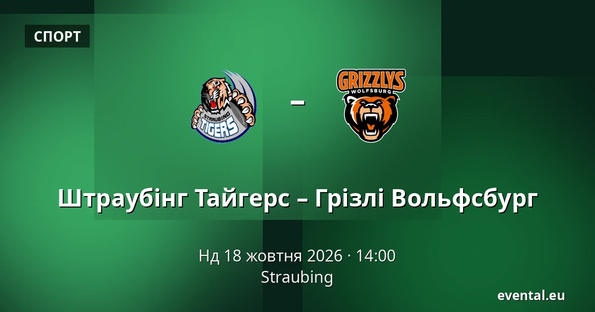 Штраубінг Тайгерс – Грізлі Вольфсбург — Straubing