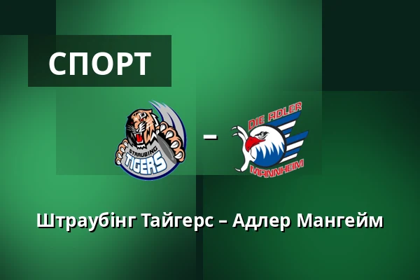 Штраубінг Тайгерс – Адлер Мангейм — Straubing